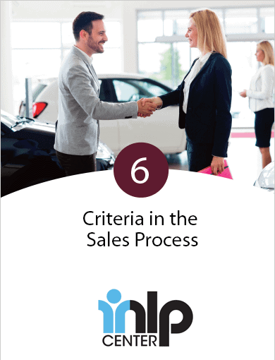 Criteria in the Sales Process module 6