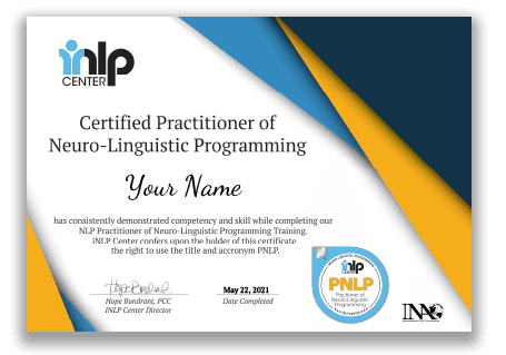 Certified Practitioner of NLP Certification