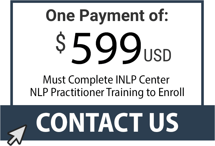 NLP MASTER TRAINING PRICE AND CONTACT BUTTON