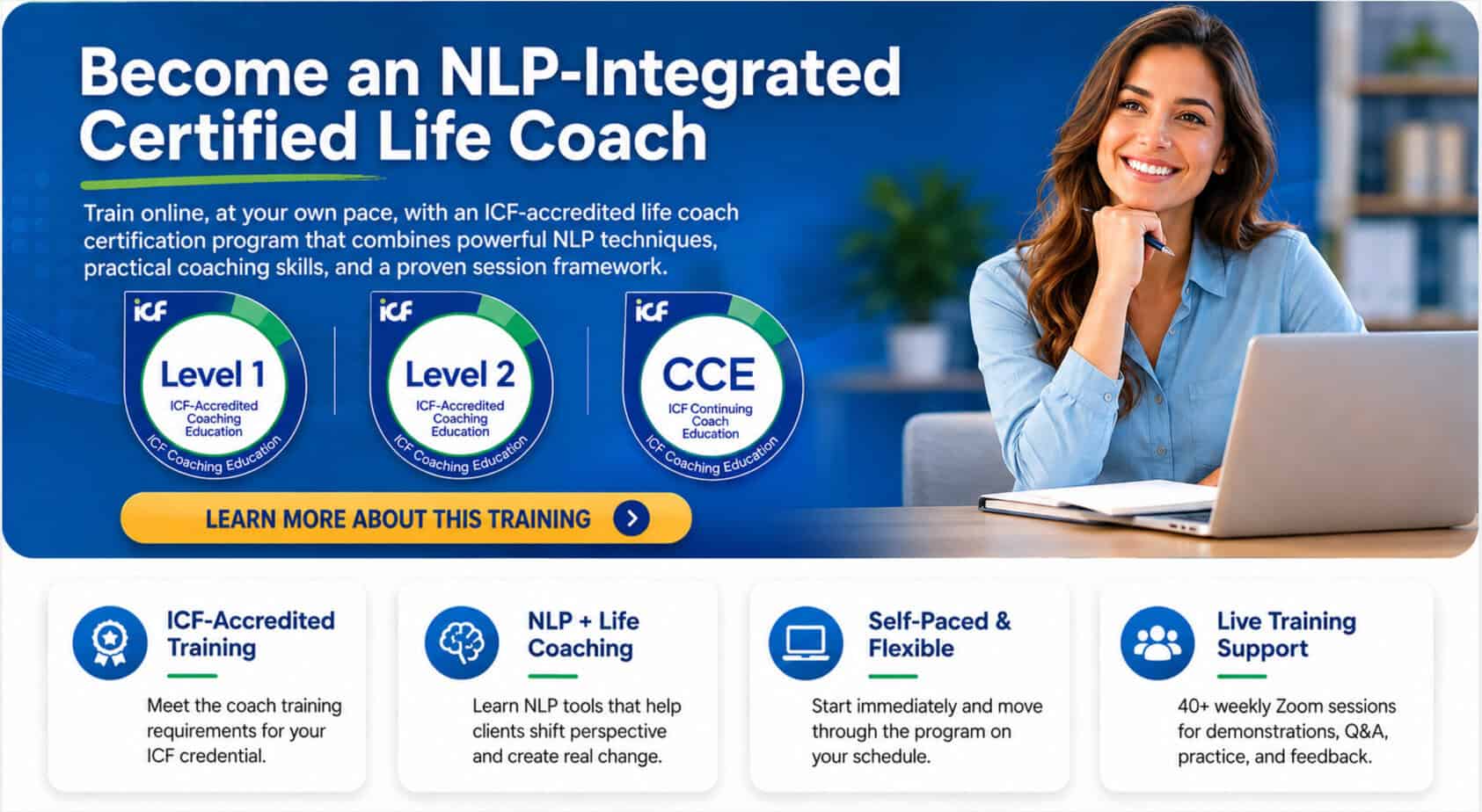 NLP Life Coach Training Ad