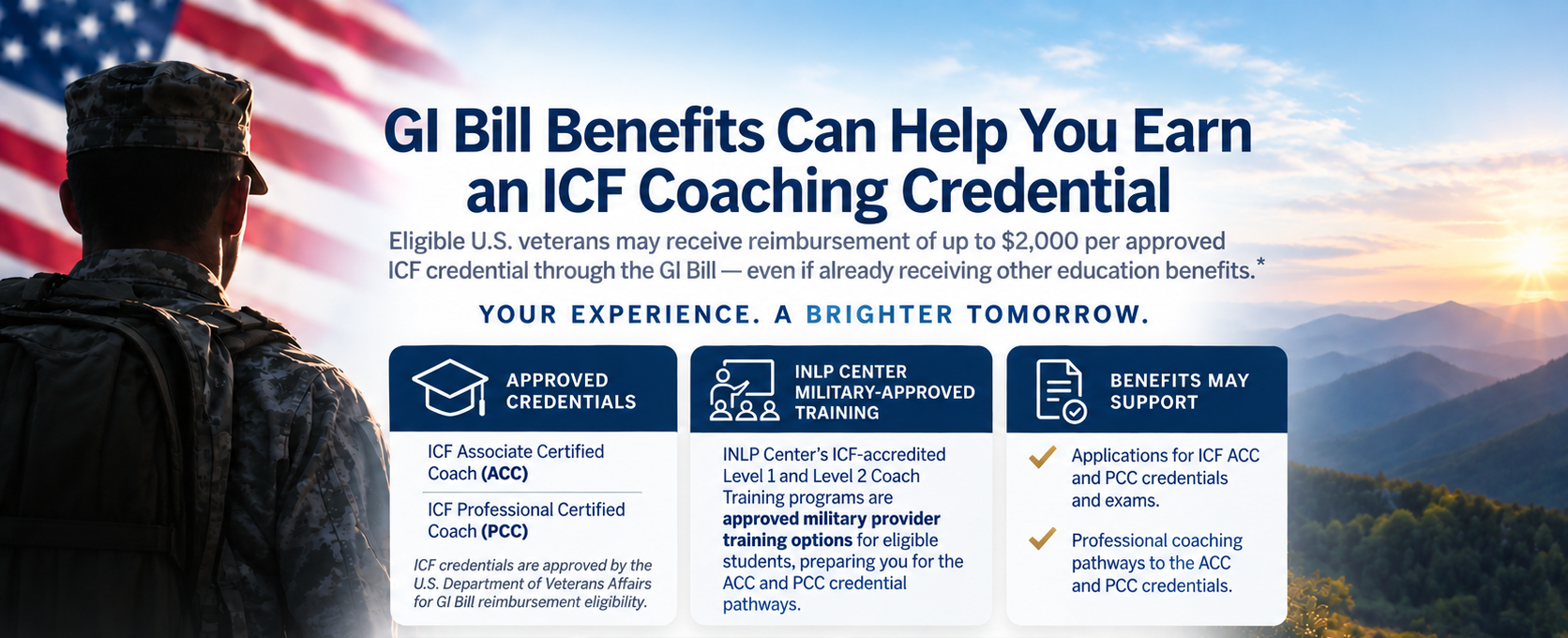 GI Bill ICF coaching certification