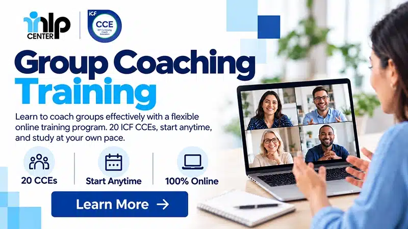 iNLP Center Group coaching Training Ad